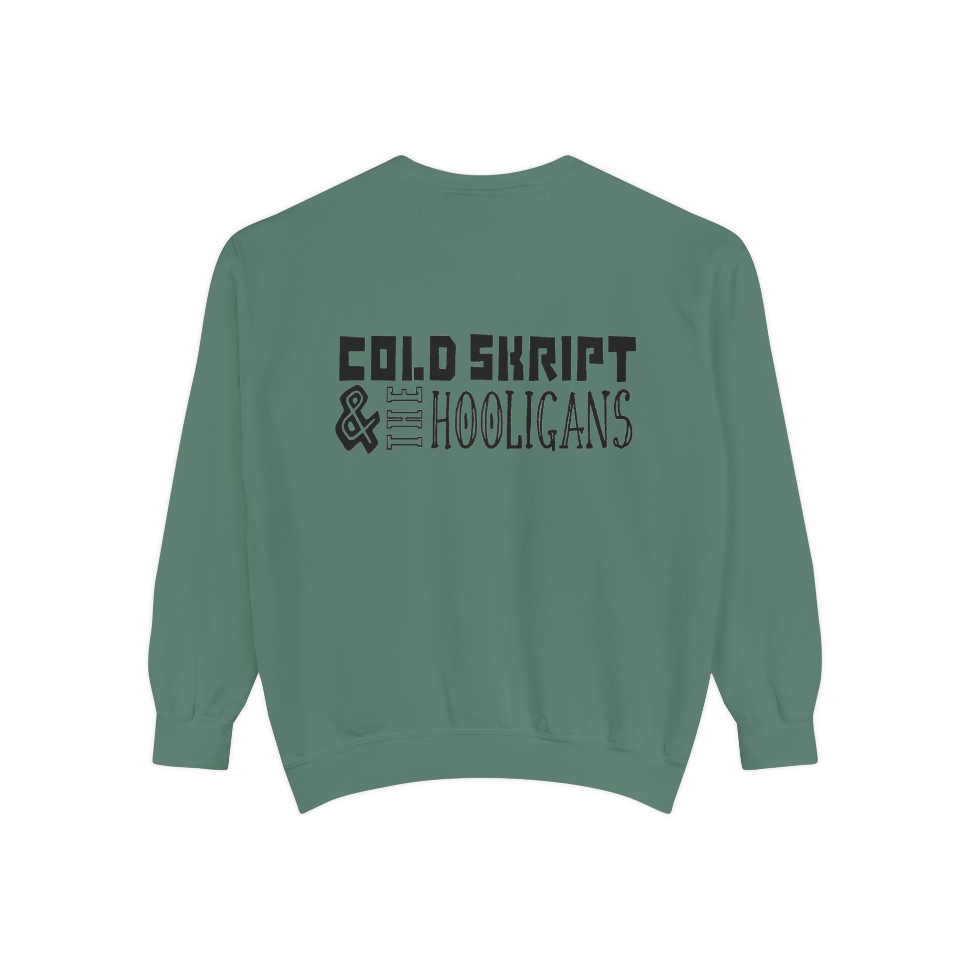 Abstract Face Art Sweatshirt — 'Cold Snappity' Graphic Crewneck