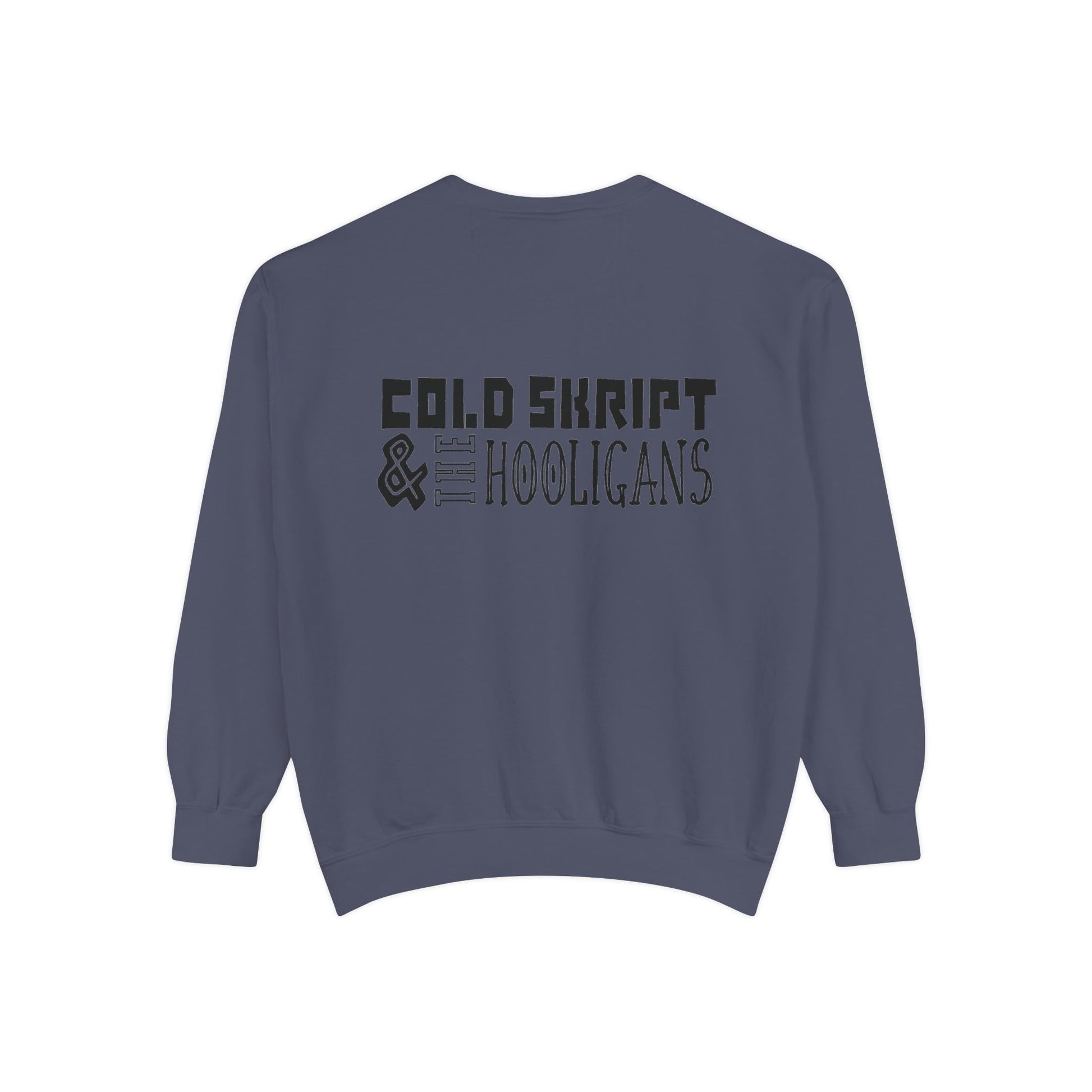 Abstract Face Art Sweatshirt — 'Cold Snappity' Graphic Crewneck