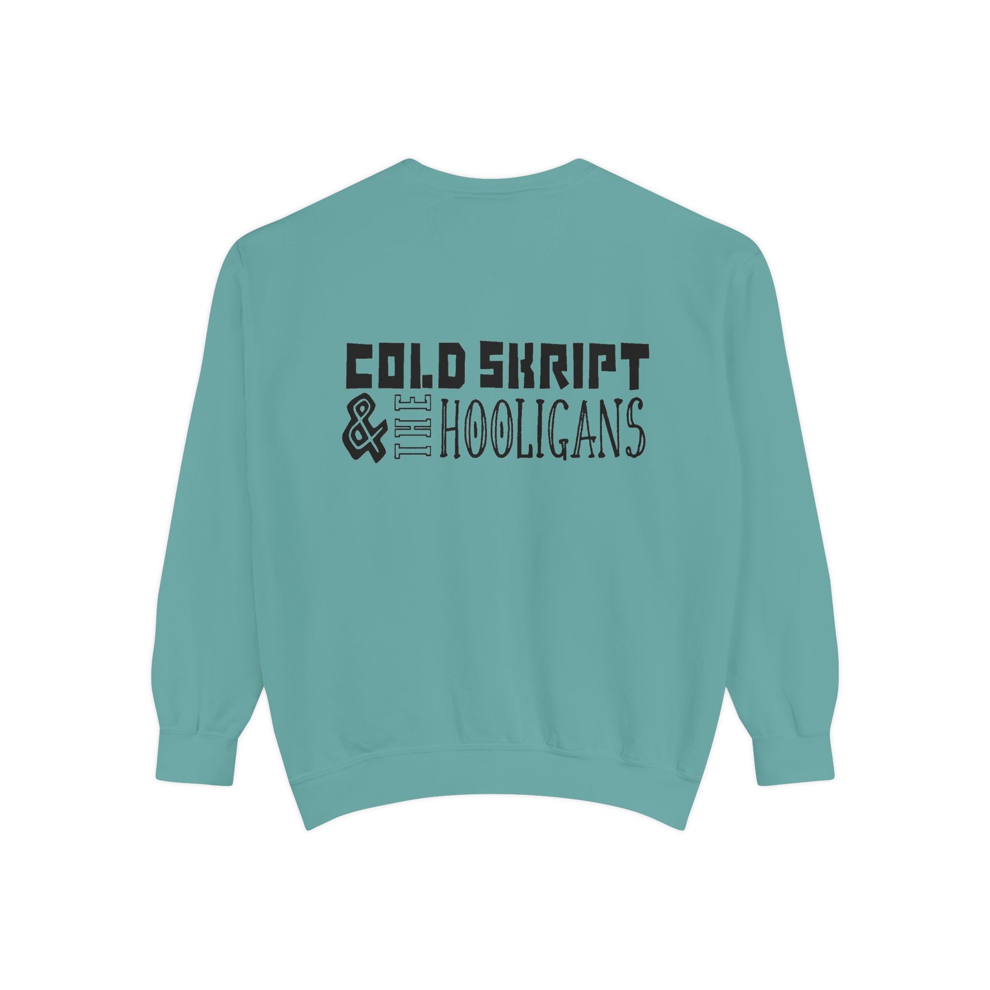 Abstract Face Art Sweatshirt — 'Cold Snappity' Graphic Crewneck