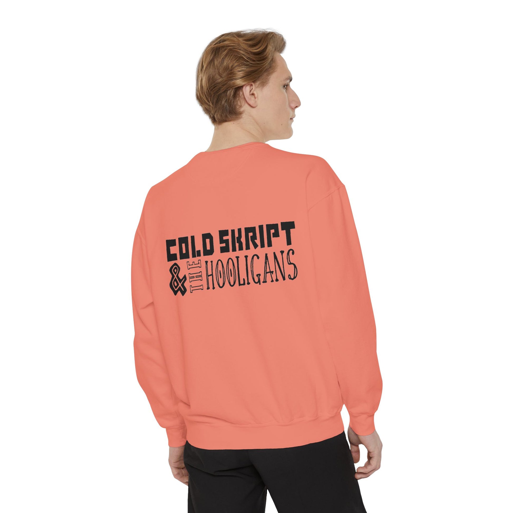Abstract Face Art Sweatshirt — 'Cold Snappity' Graphic Crewneck