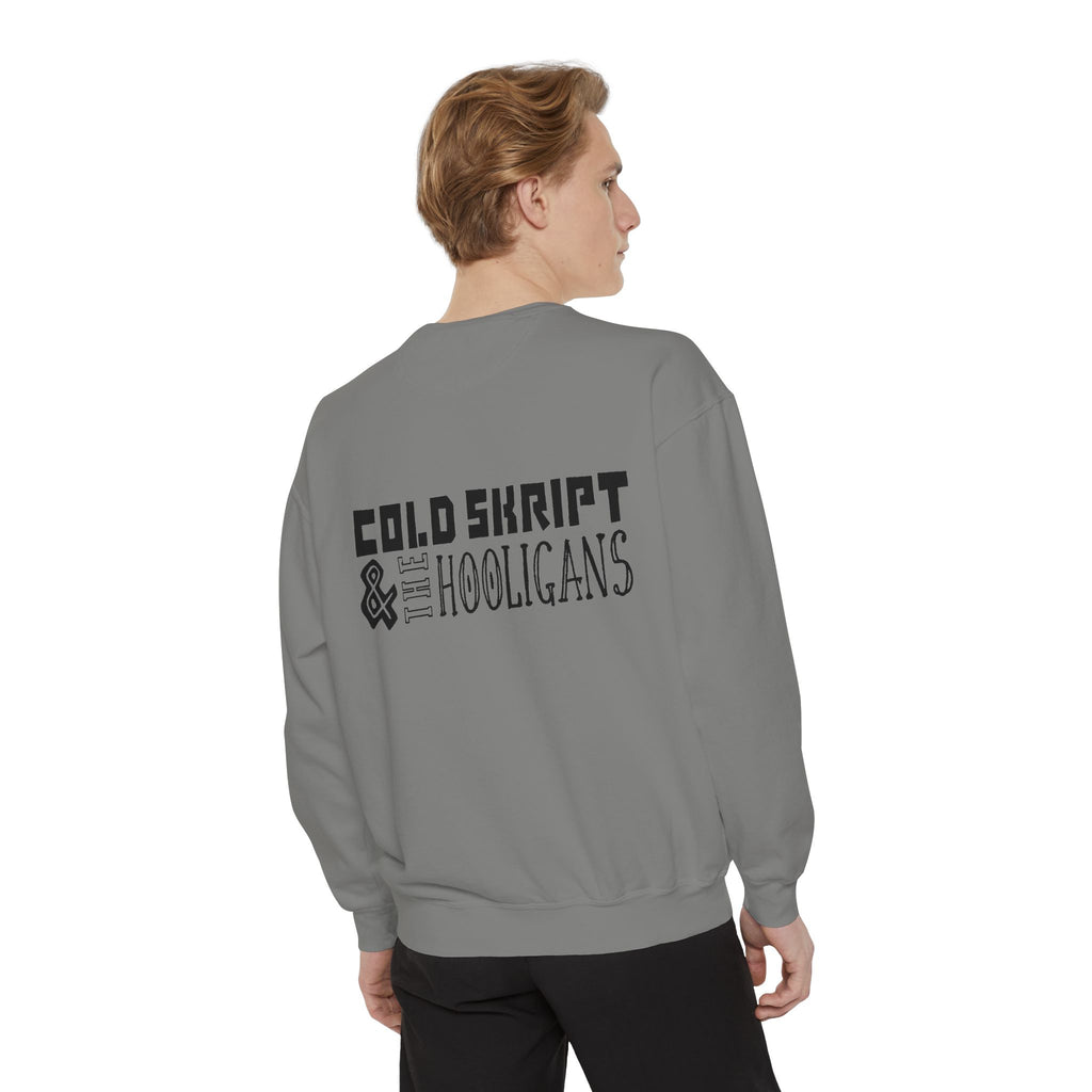 Abstract Face Art Sweatshirt — 'Cold Snappity' Graphic Crewneck