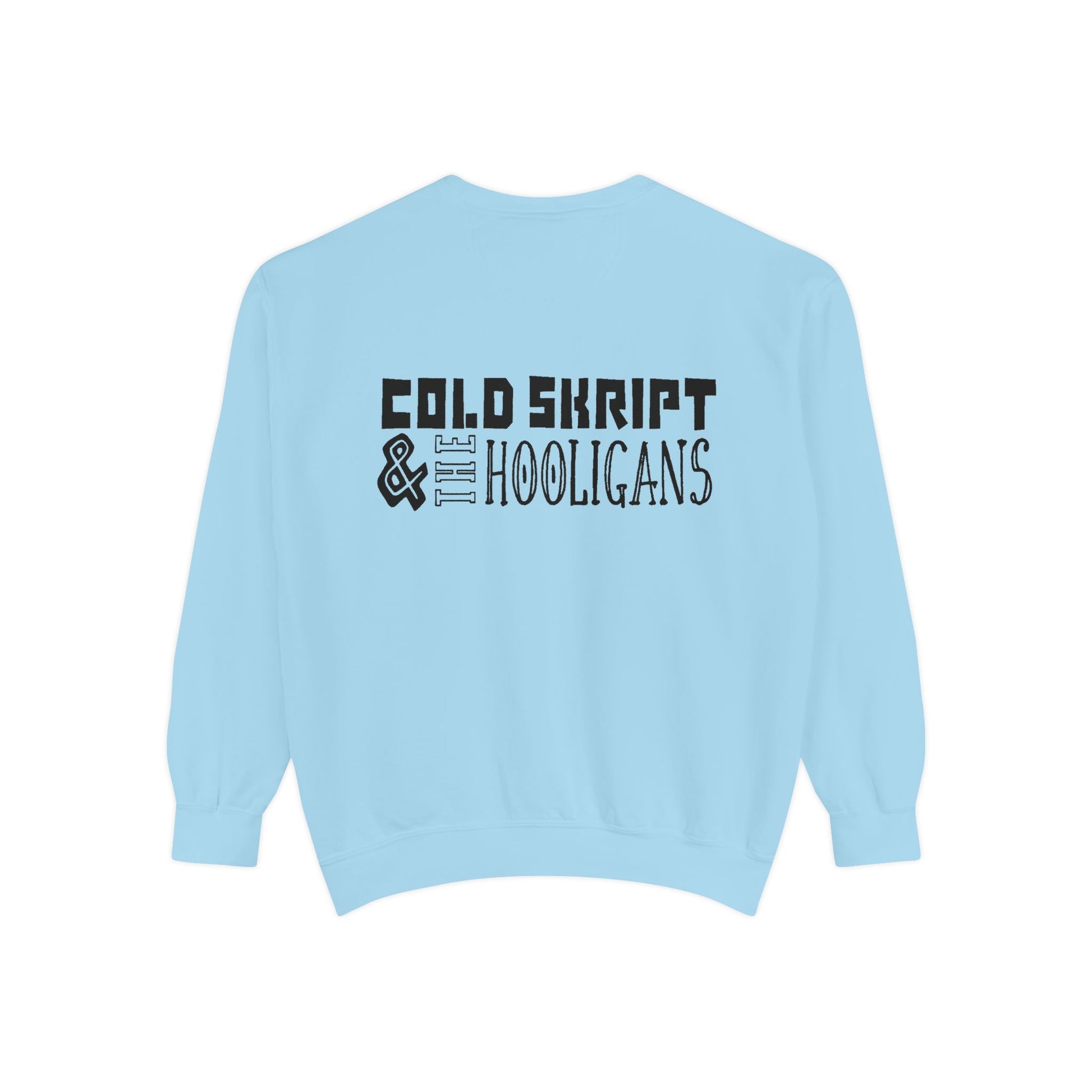 Abstract Face Art Sweatshirt — 'Cold Snappity' Graphic Crewneck