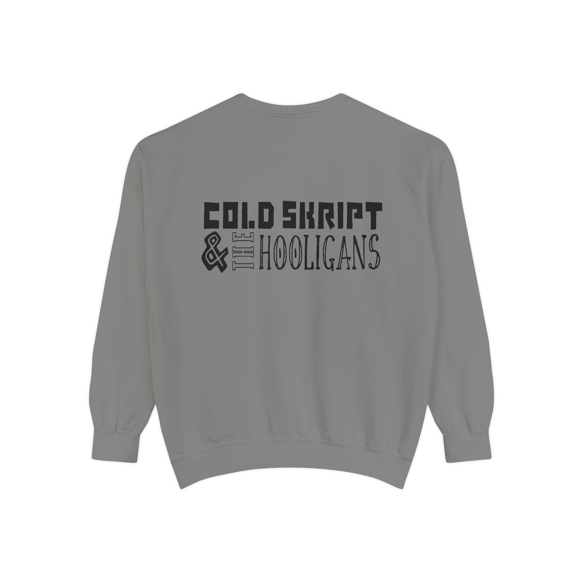 Abstract Face Art Sweatshirt — 'Cold Snappity' Graphic Crewneck