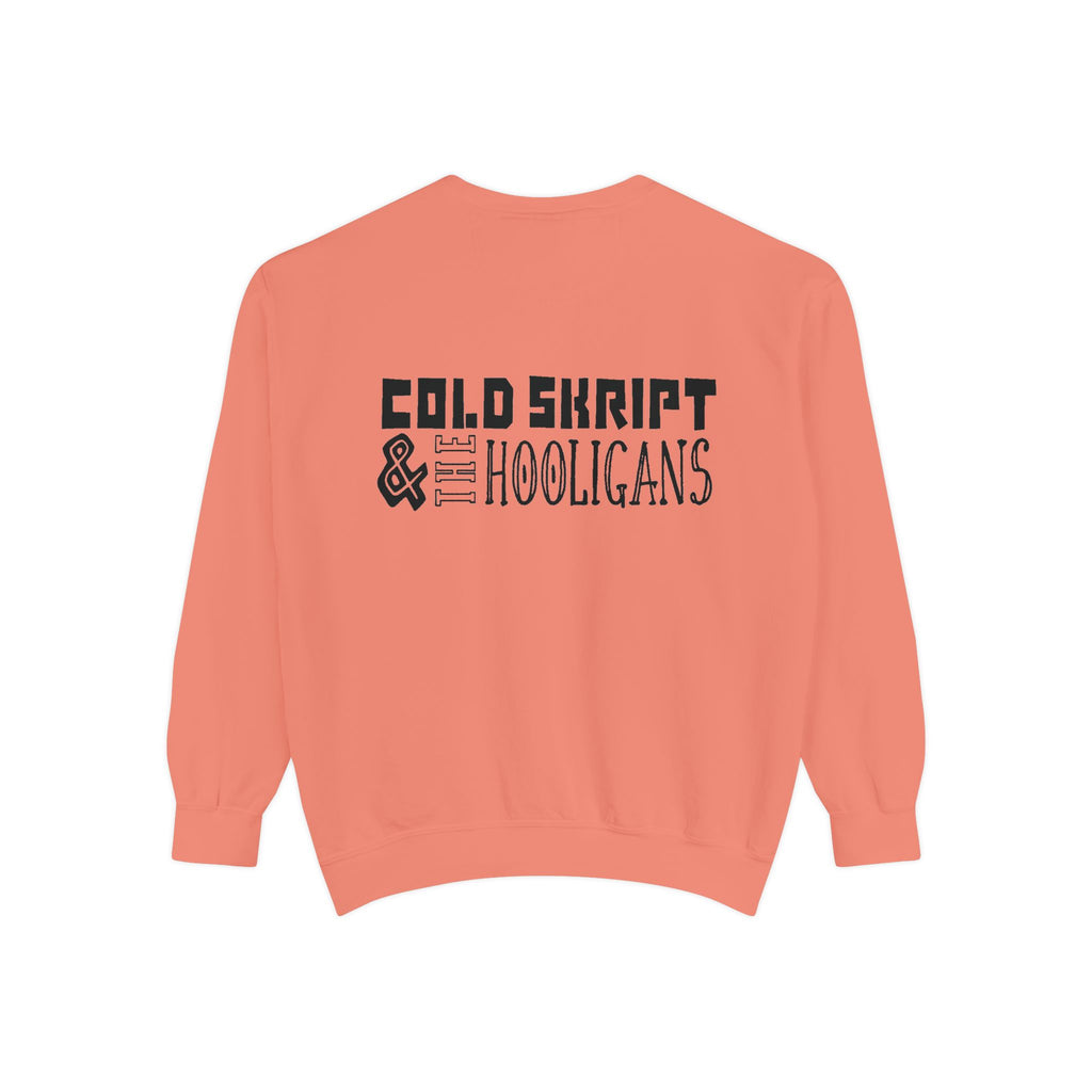 Abstract Face Art Sweatshirt — 'Cold Snappity' Graphic Crewneck