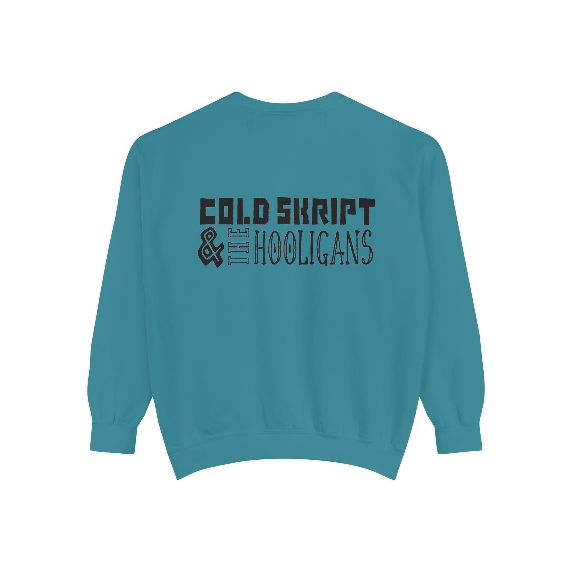 Abstract Face Art Sweatshirt — 'Cold Snappity' Graphic Crewneck