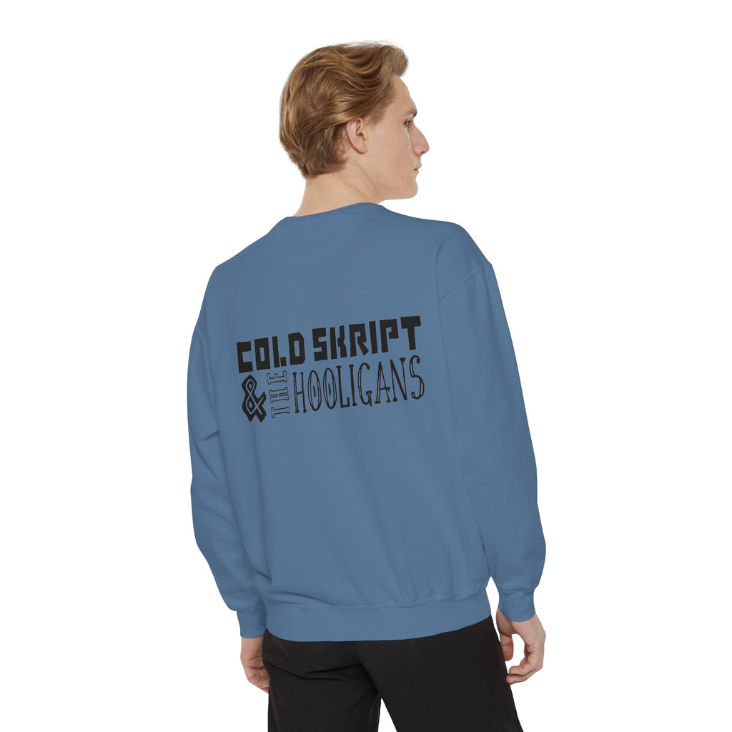 Abstract Face Art Sweatshirt — 'Cold Snappity' Graphic Crewneck