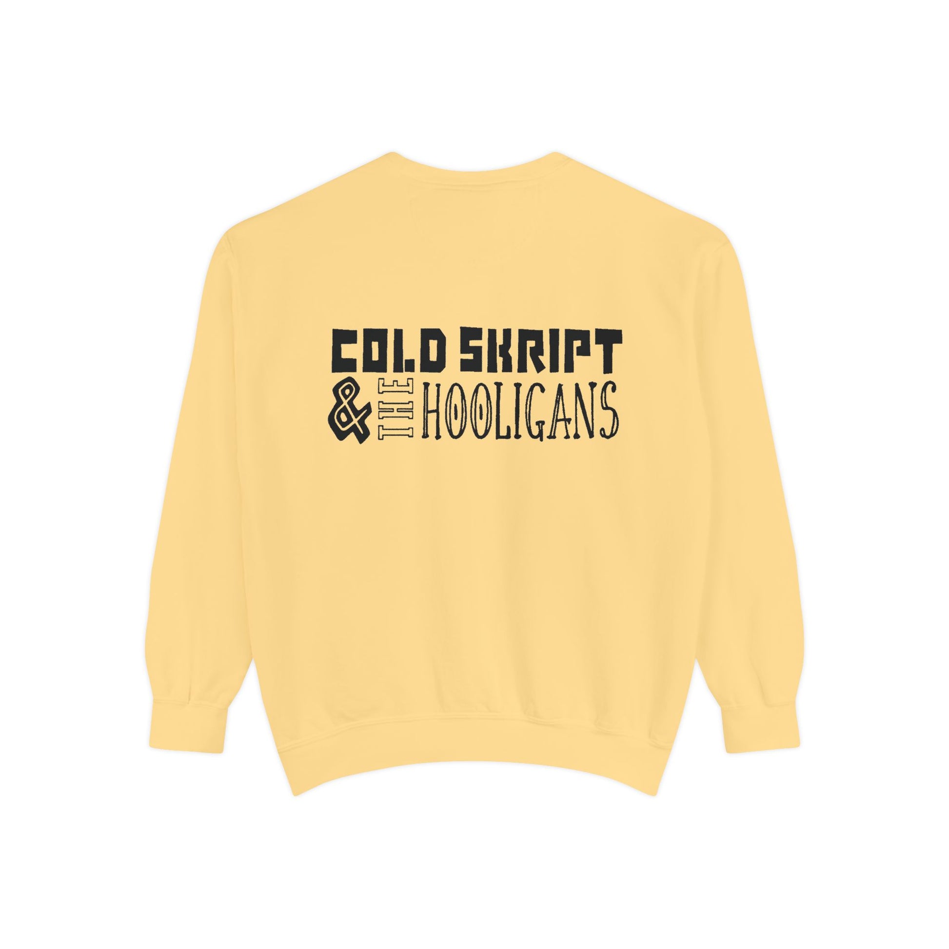 Abstract Face Art Sweatshirt — 'Cold Snappity' Graphic Crewneck