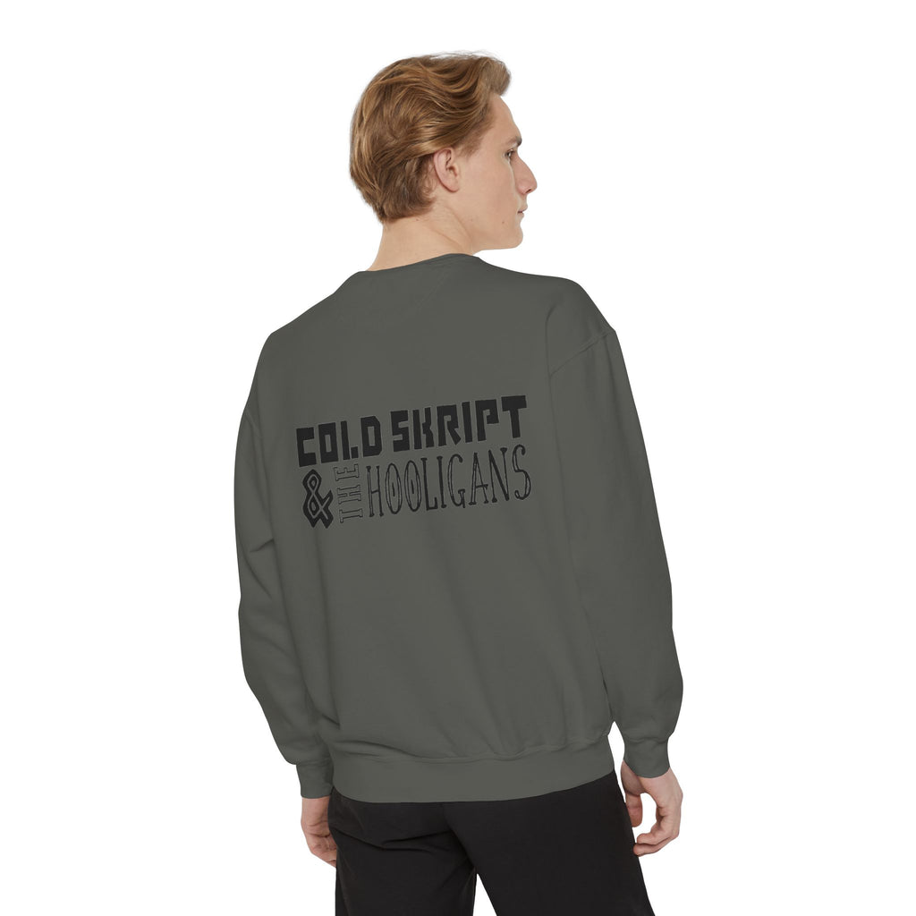 Abstract Face Art Sweatshirt — 'Cold Snappity' Graphic Crewneck