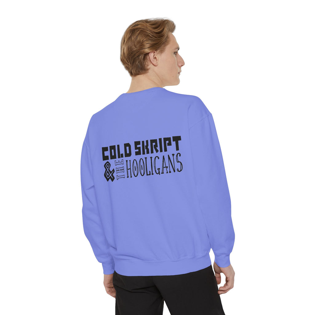 Abstract Face Art Sweatshirt — 'Cold Snappity' Graphic Crewneck
