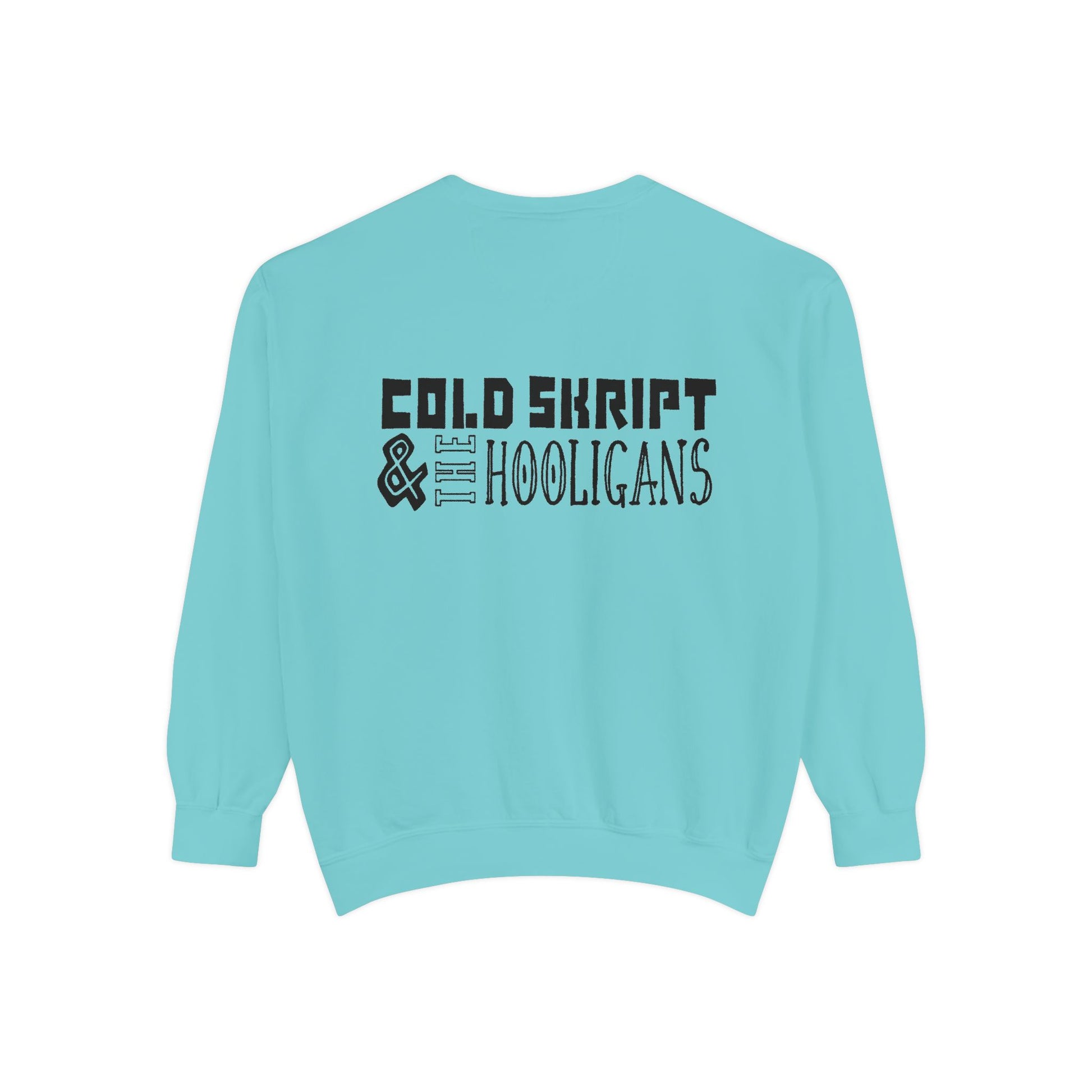 Abstract Face Art Sweatshirt — 'Cold Snappity' Graphic Crewneck