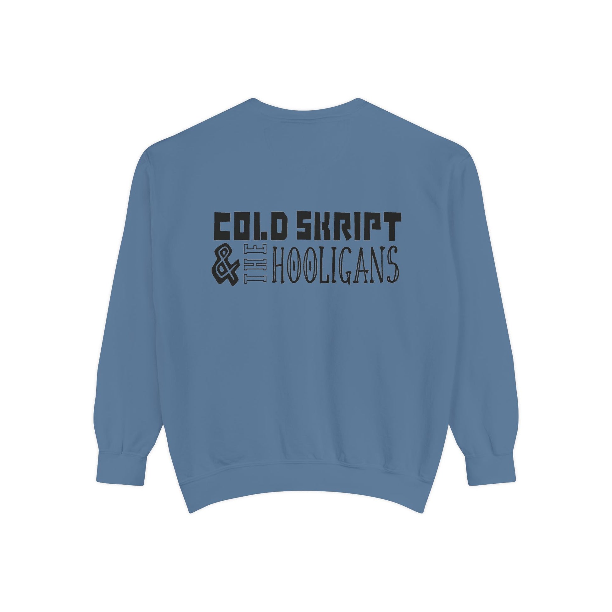 Abstract Face Art Sweatshirt — 'Cold Snappity' Graphic Crewneck