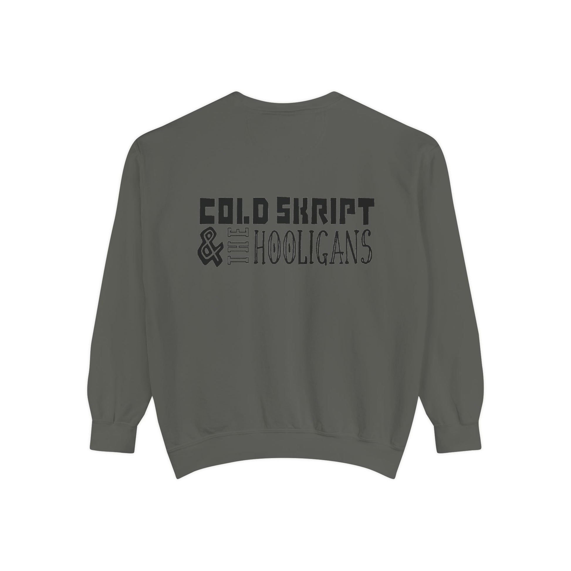 Abstract Face Art Sweatshirt — 'Cold Snappity' Graphic Crewneck