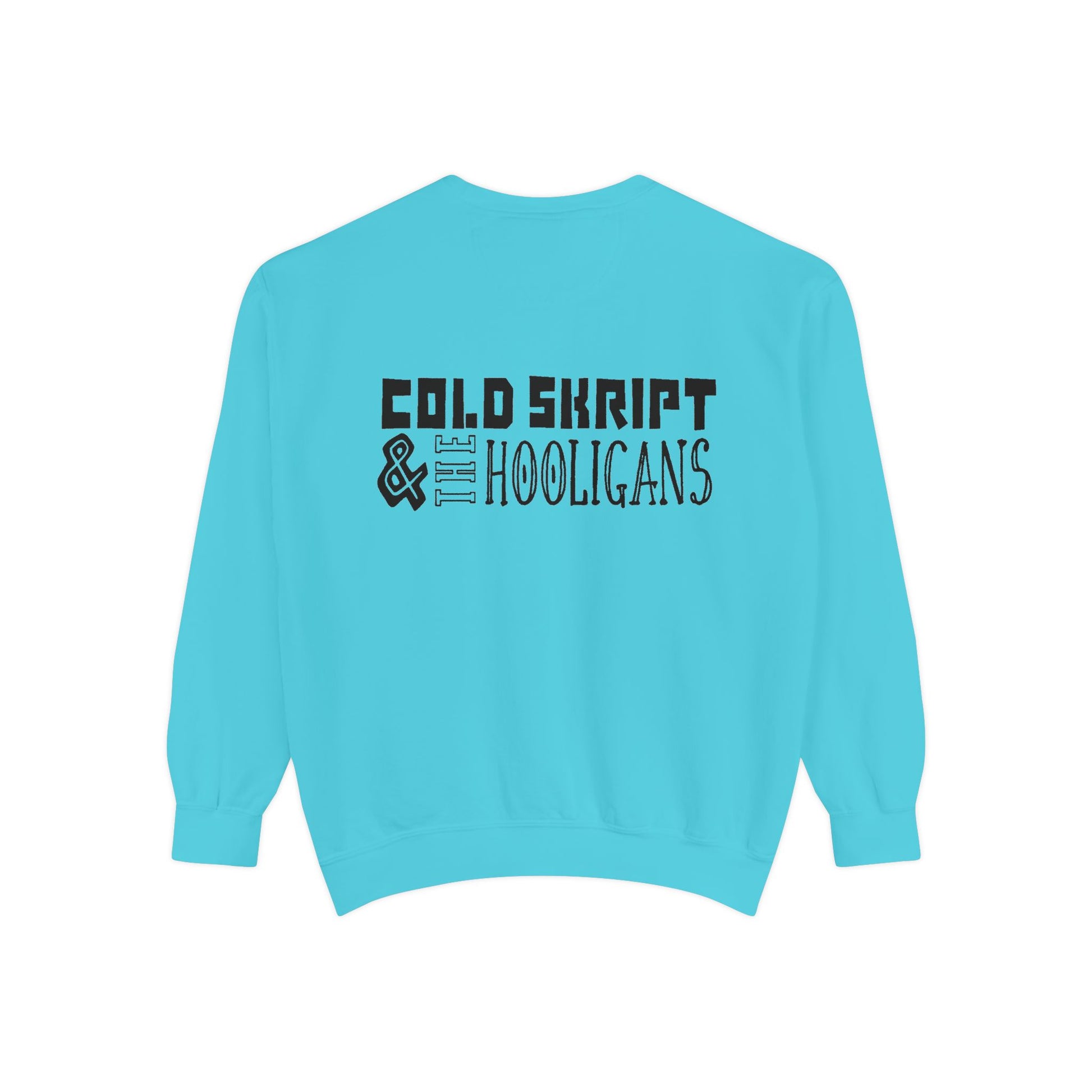 Abstract Face Art Sweatshirt — 'Cold Snappity' Graphic Crewneck