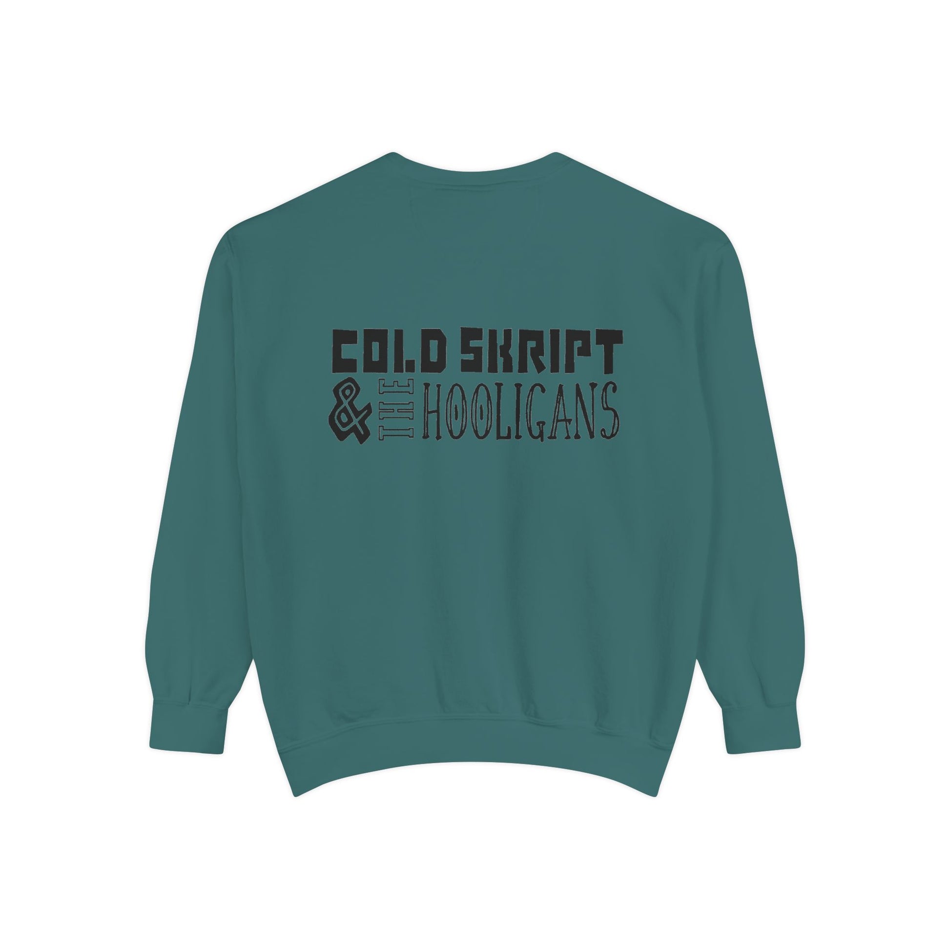 Abstract Face Art Sweatshirt — 'Cold Snappity' Graphic Crewneck