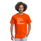 Black Woman For President Unisex T-Shirt - orange