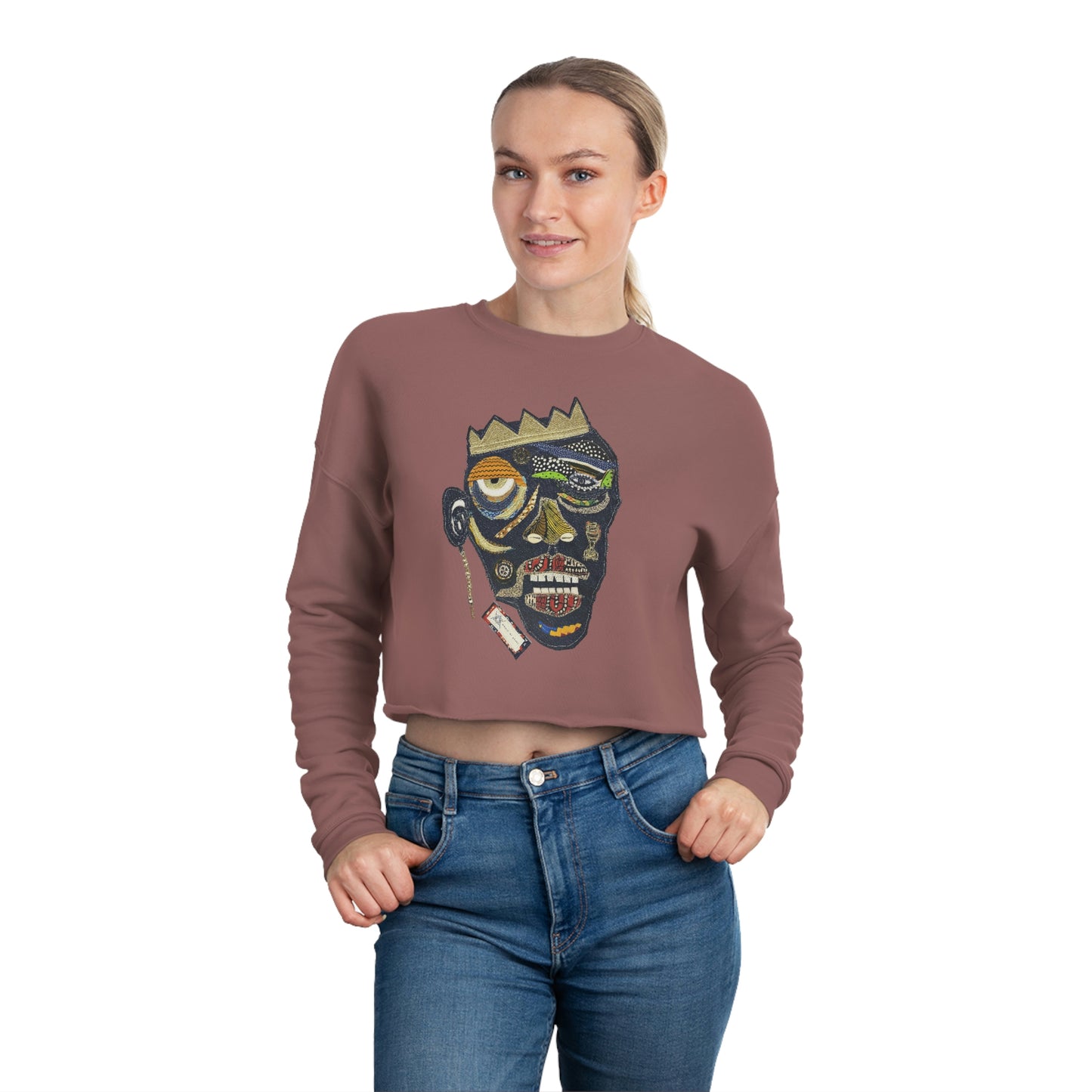 Big Moves-  Women's Cropped Sweatshirt