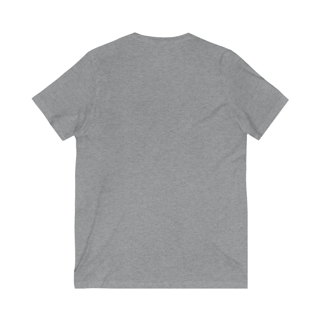 Unisex Jersey Short Sleeve V-Neck Tee