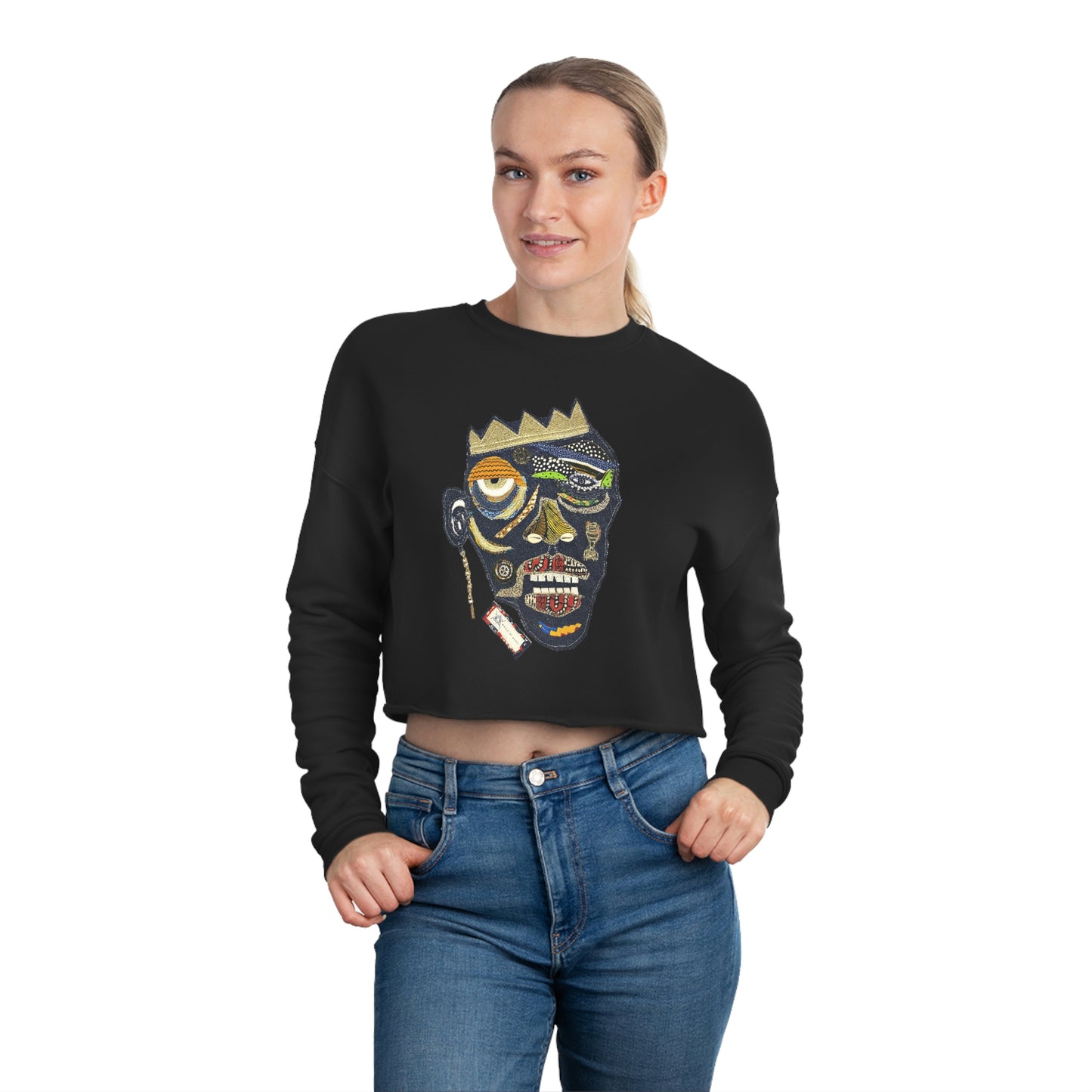 Big Moves-  Women's Cropped Sweatshirt