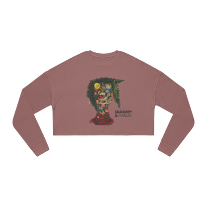 Sunshine Goddess-  Women's Cropped Sweatshirt