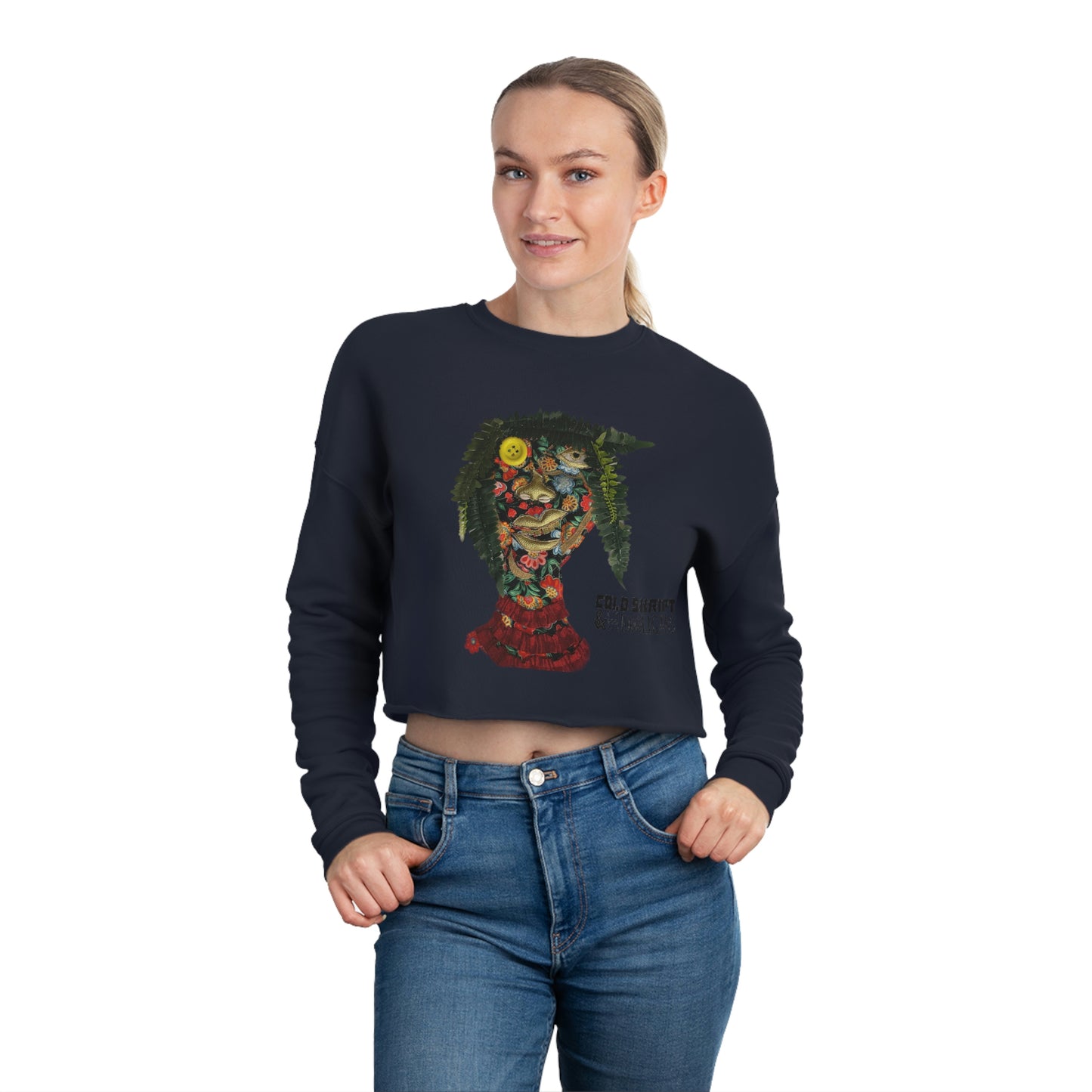 Sunshine Goddess-  Women's Cropped Sweatshirt