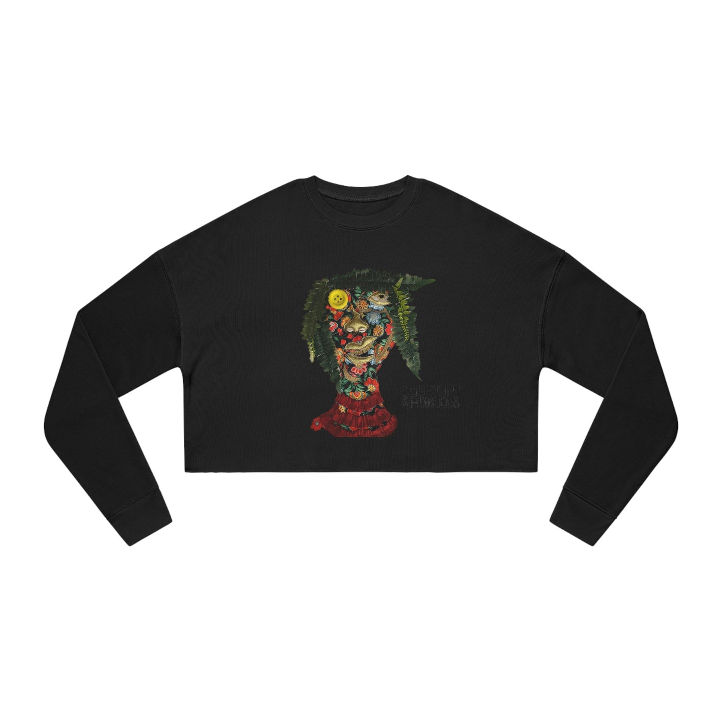 Sunshine Goddess-  Women's Cropped Sweatshirt