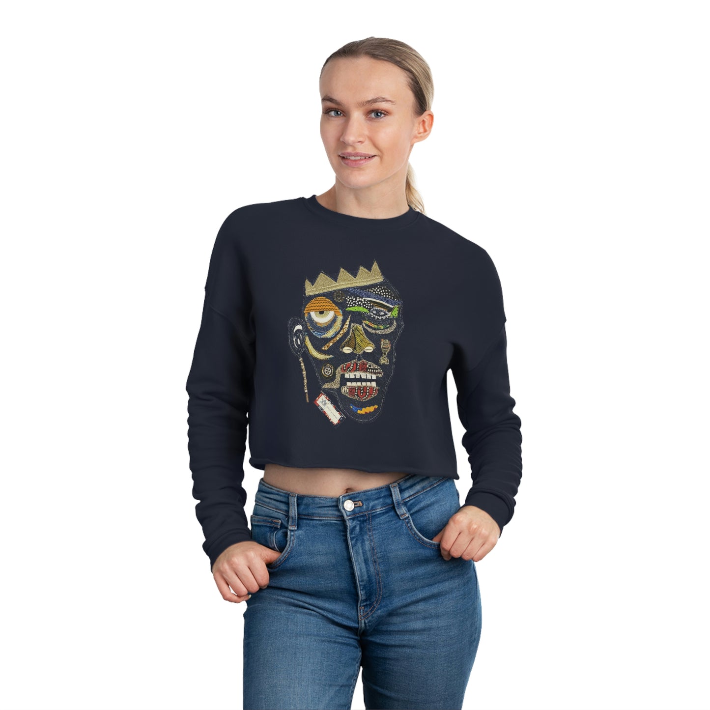 Big Moves-  Women's Cropped Sweatshirt